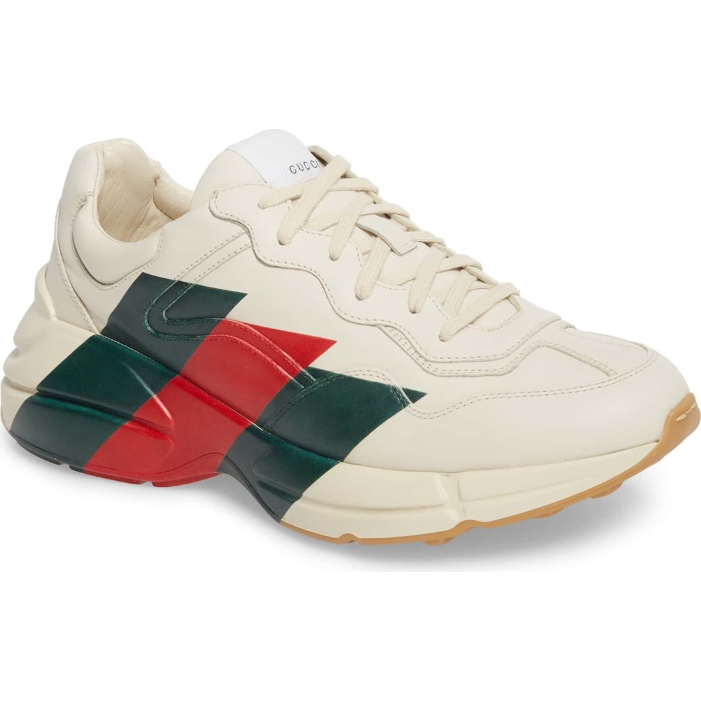 Gucci Rhyton Web-Print Sneakers GUCCI SIZE 08 & 09